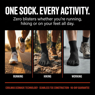 Barefo™ Performance Toe Socks
